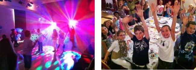 Childrens Disco Redditch Birthday Party in full swing